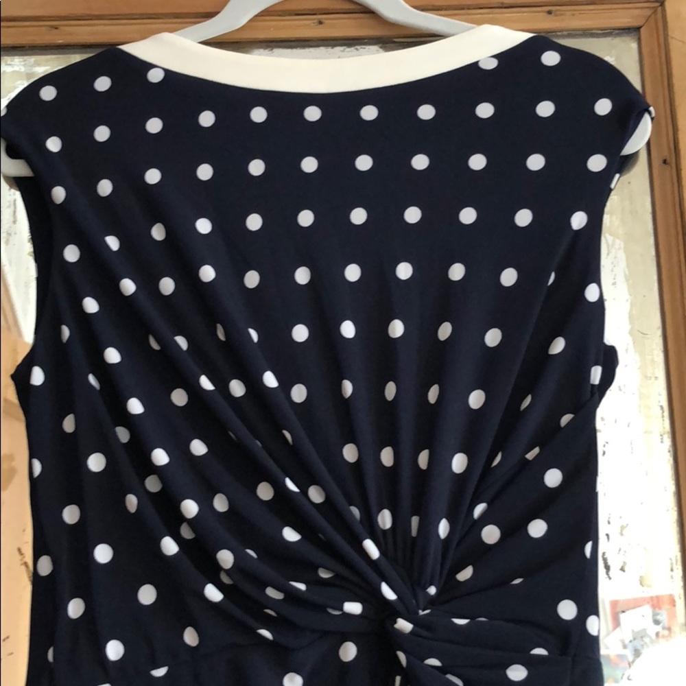 Ralph Lauren Polka Dot Party Dress